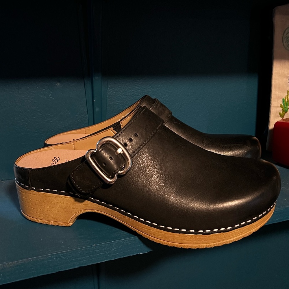 NWOT Madewell x Dansko Brinn Mules in Leather